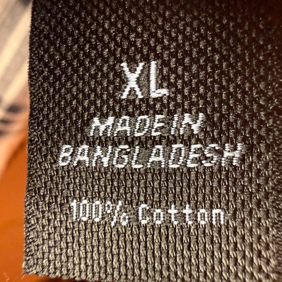 Marc Anthony Natural Stretch Plaid Button-Up Shirt – XL Slim Fit – Gray/Black - Picture 4 of 8